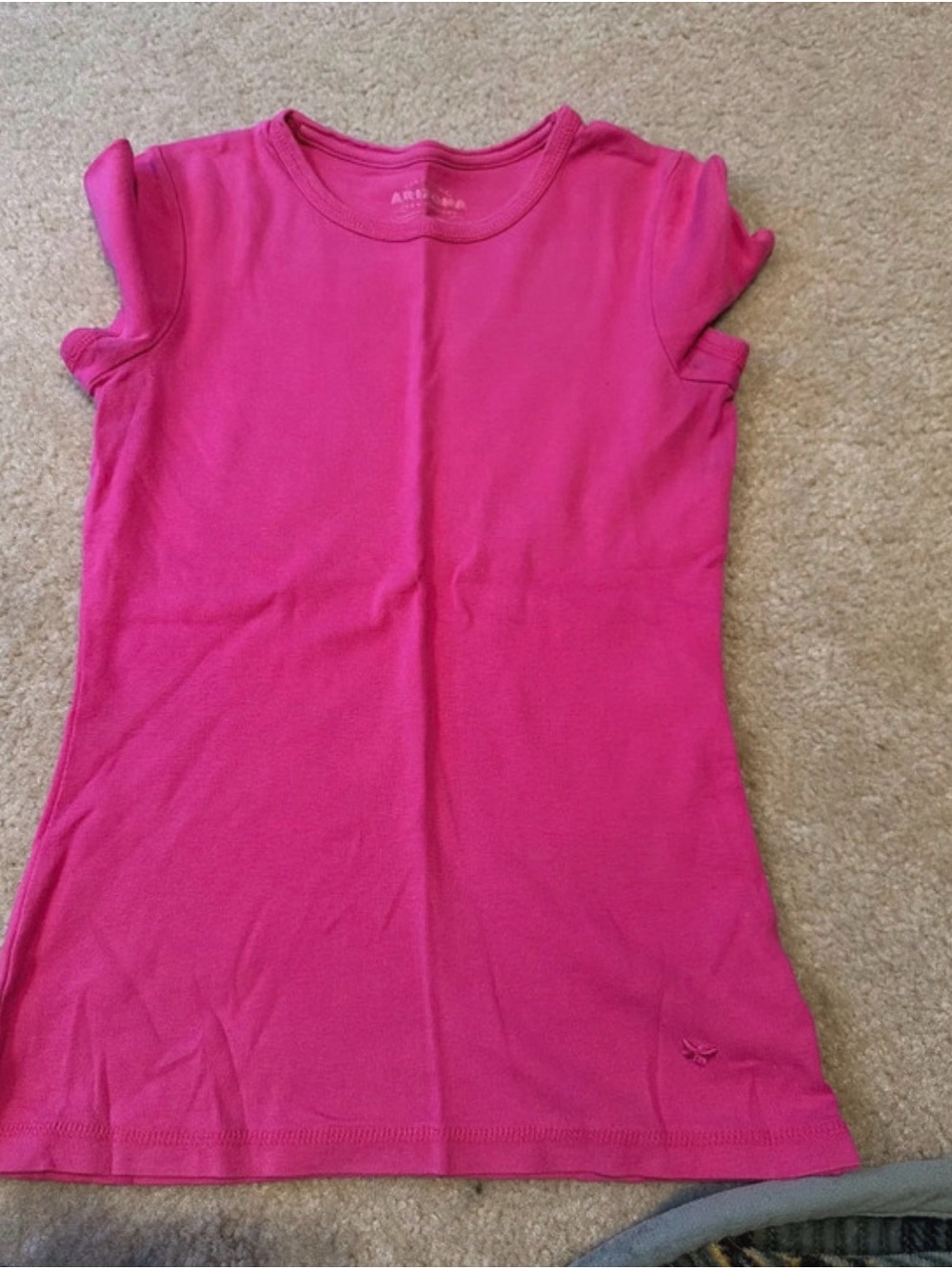 Arizona Jean Company Hot Pink Short Sleeve Tee